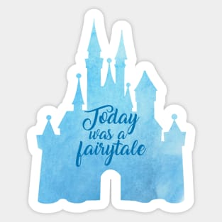 Today Was a Fairytale Taylor Swift Sticker